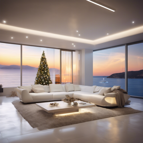Living room CROATIA at Christmas